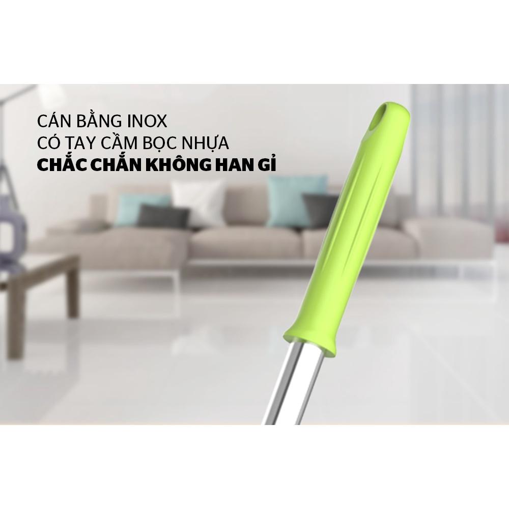 Cây lau nhà xoay 360 độ SUNHOUSE thế hệ mới KS-MO260IG - Hàng chính hãng