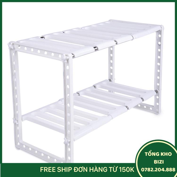 Kệ Để Gầm Bếp Ga Đa Năng Trắng  - Free Ship Toàn Quốc