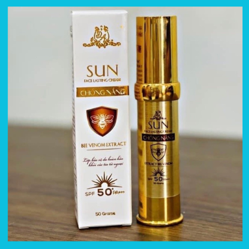 Kem chống nắng nọc ong Collagen X3 Sun Face Lasting Cream