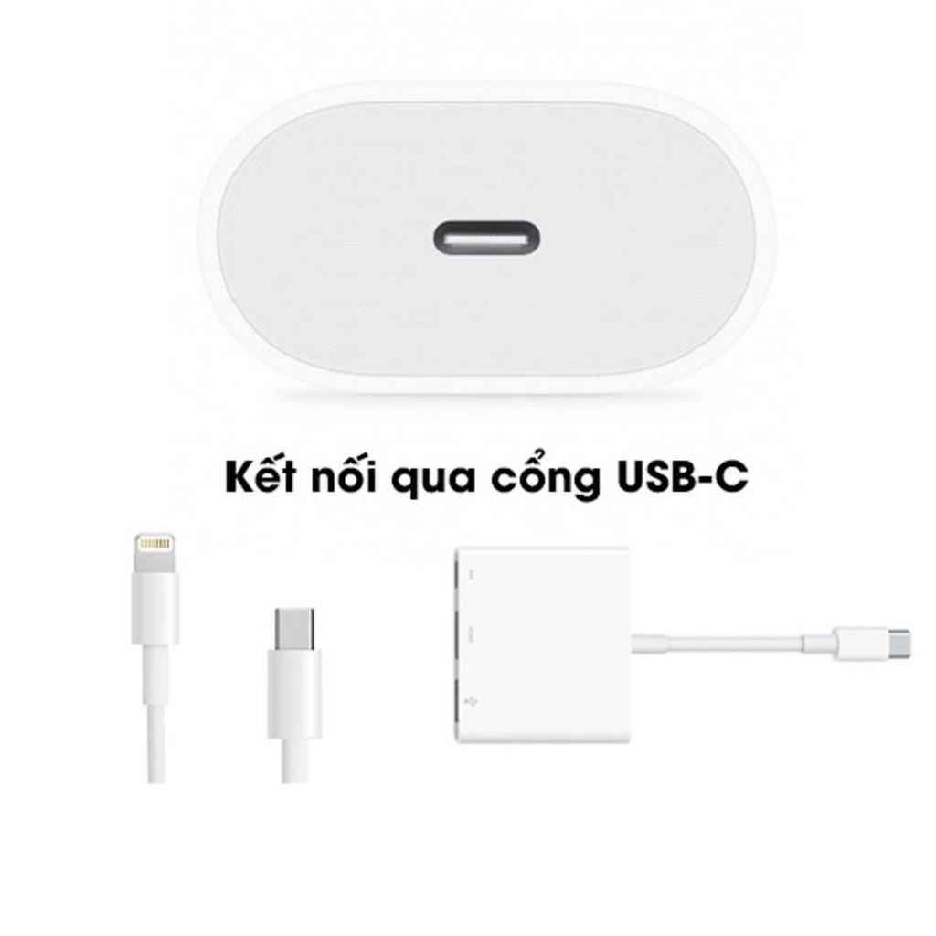 Bộ sạc Iphone 18W công nghệ sạc siêu nhanh PD, cáp sạc nhanh USB-TypeC