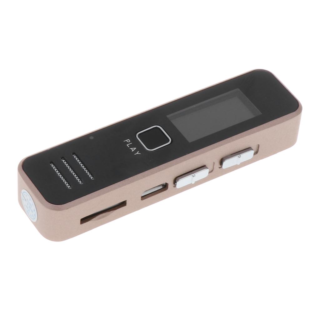 Premium Rechargeable Digital Audio/Sound/Voice Recorder Dictaphone MP3 Music