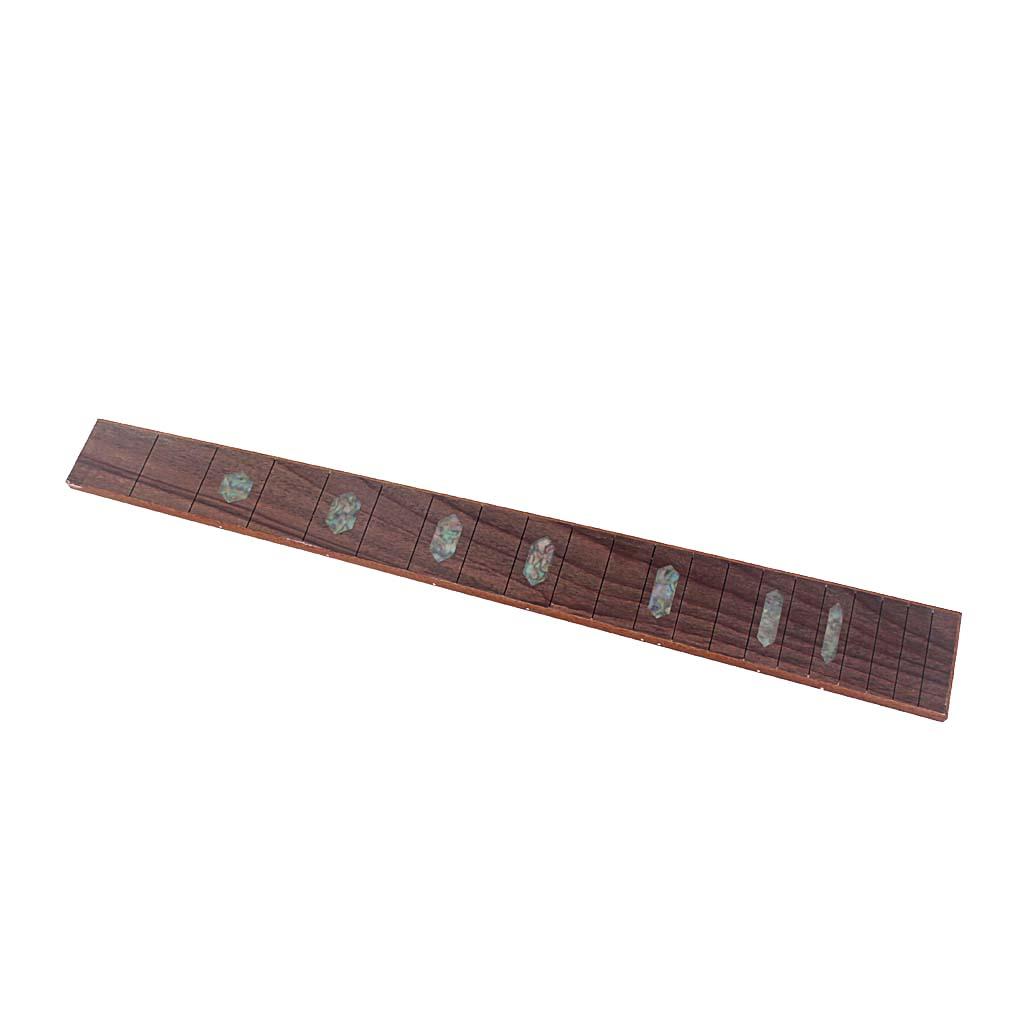 Gỗ Hồng Sắc 20 Phím Đàn Ban Ván Trượt Ngón Tay cho Đàn Guitar Cổ Luthier Chất Liệu