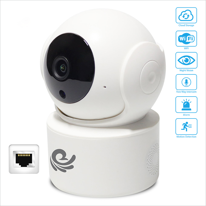 Camera Wifi - Camera Wifi IP  Quan Sát Trong Nhà - CARECAM CC2021 - 2.0 (1080FullHD) Khả Năng Lưu Trữ Cao, Hỗ Trợ Đàm Thoại 2 Chiều - Hàng Nhập Khẩu