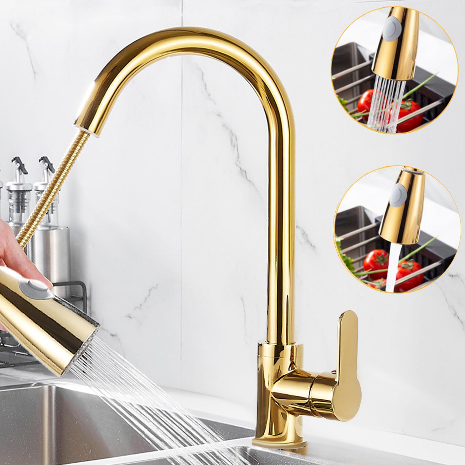 Flexible Kitchen Faucet Single Handle Tap High  Faucets for Hotel Kitchen Restaurant Bathroom