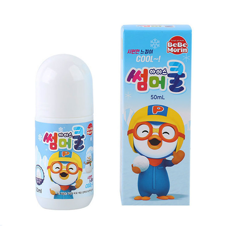 Lăn đuổi muỗi cho trẻ em Poro Kids Hàn Quốc 50ml