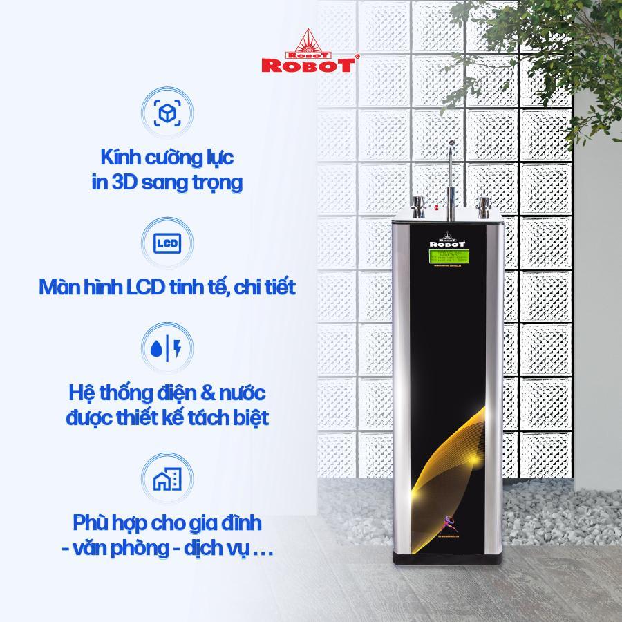 Máy Lọc Nước Nóng Nguội ROBOT Classy Pro 339GH-UR Công Nghệ Lọc R.O + U.F - Hàng Chính Hãng