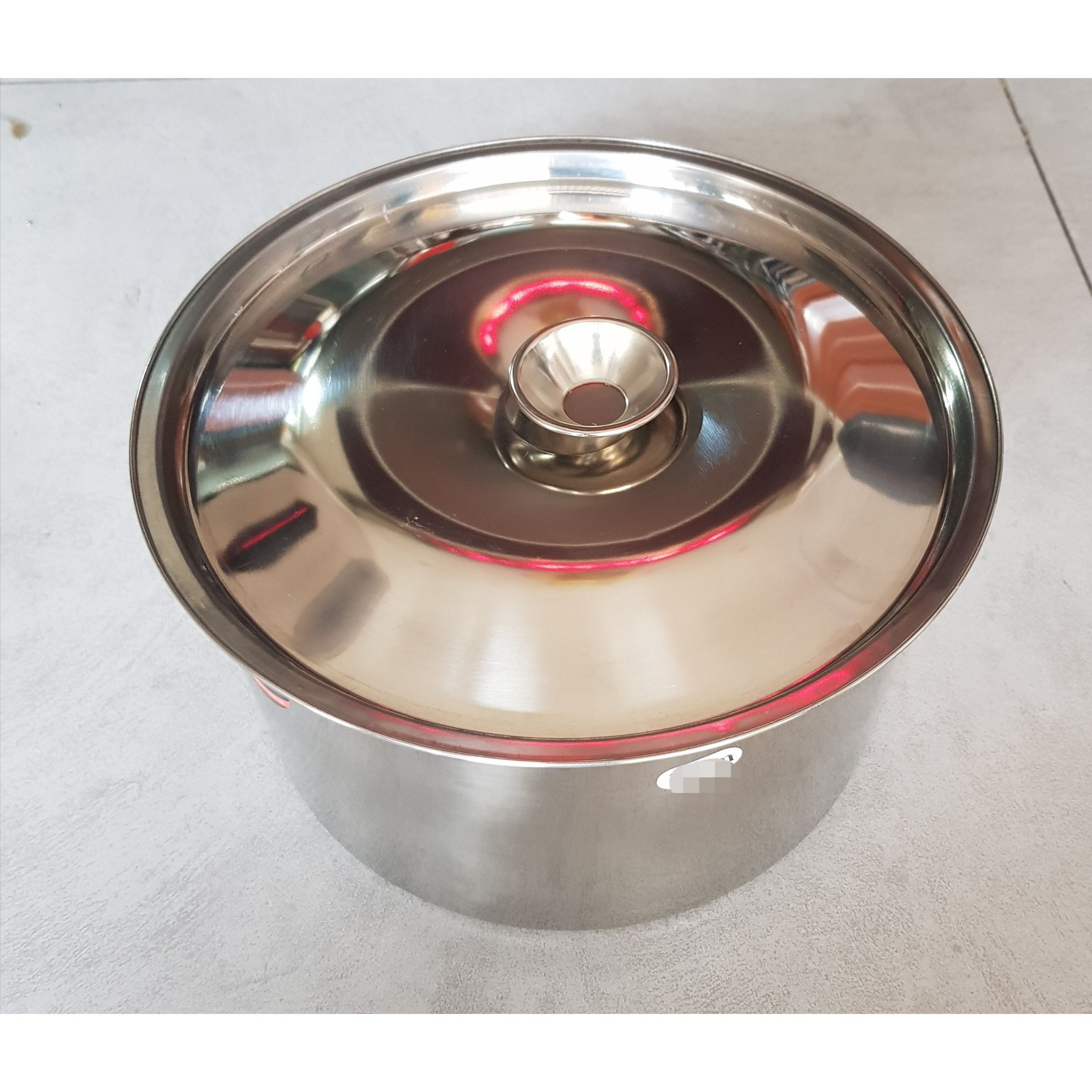 Thố tròn inox đựng gia vị ,thực phẩm 16cm 2lit