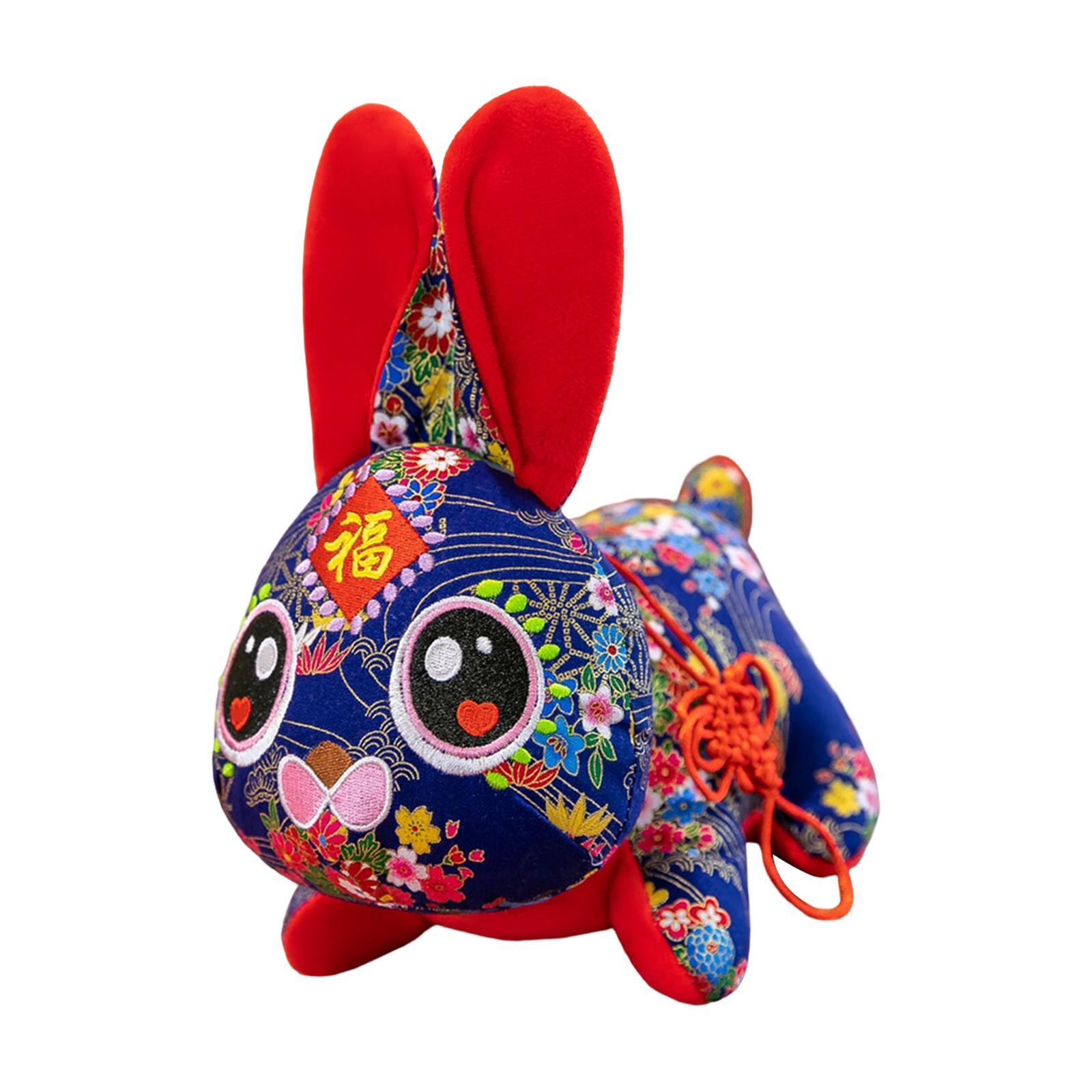 2 New Year Rabbit Plush Toy Stuffed Animals