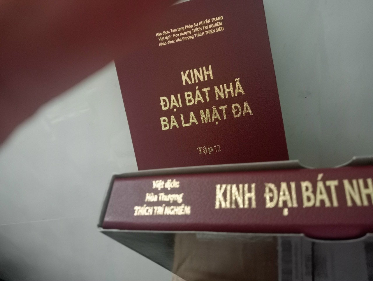 Trọn Bộ Kinh Đại bát Nhã Ba La Mật ( 24 cuốn) ( Bìa Da)