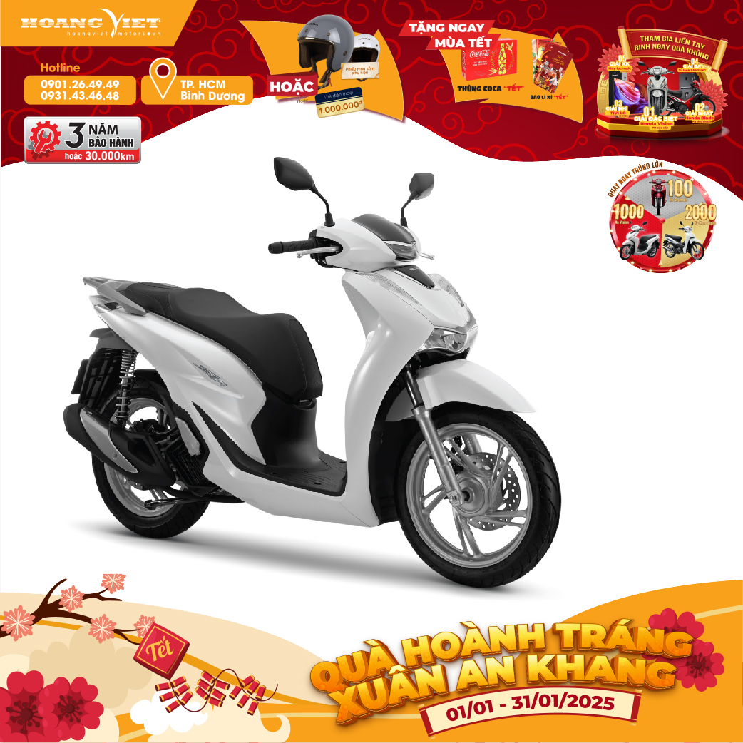 Xe Máy Honda SH 125i 2024 - Phiên Bản Tiêu Chuẩn