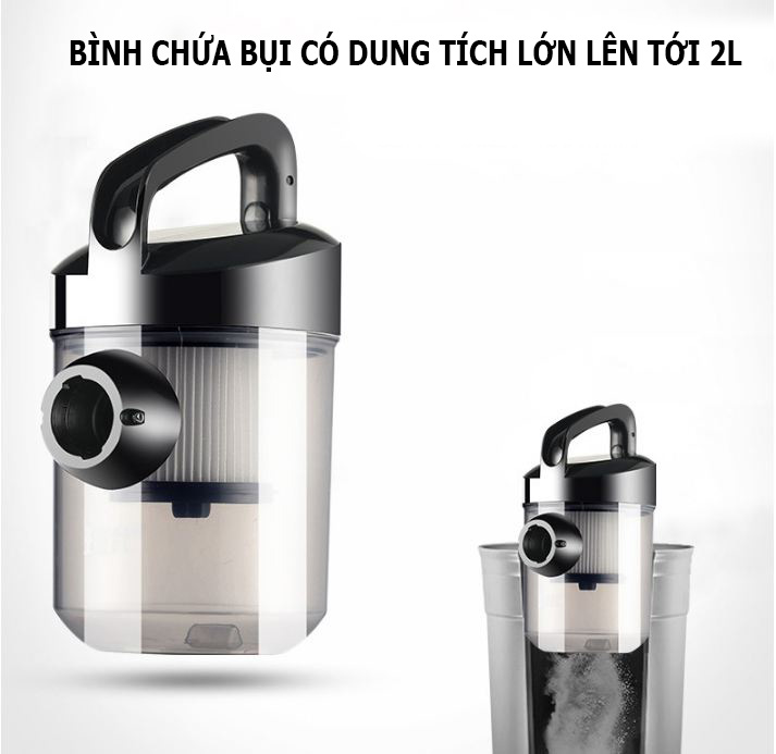 Máy hút bụi gia đình,máy hút bụi cầm tay XY-1008 công suất lớn 1000w cao cấp thế hệ mới -Hàng xuất châu âu