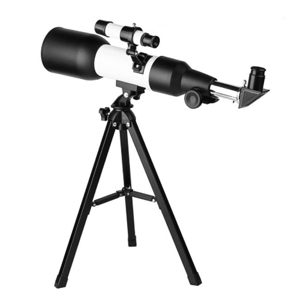 15X-75X 60mm Astronomical Refracting Telescope Monocular Telescope with Tripod Moon Filter Teleconverter Finderscope