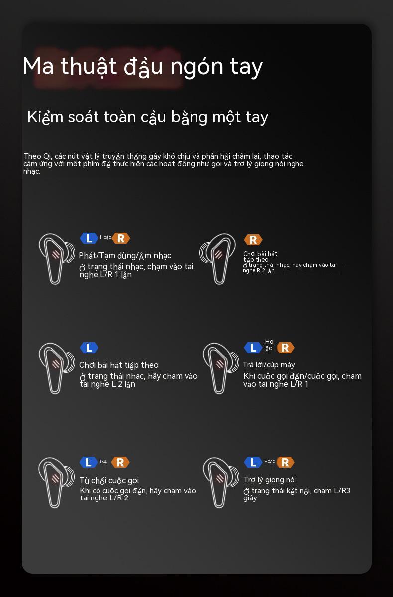 K98 trò chơi tai nghe không dây TWS tai nghe bluetooth