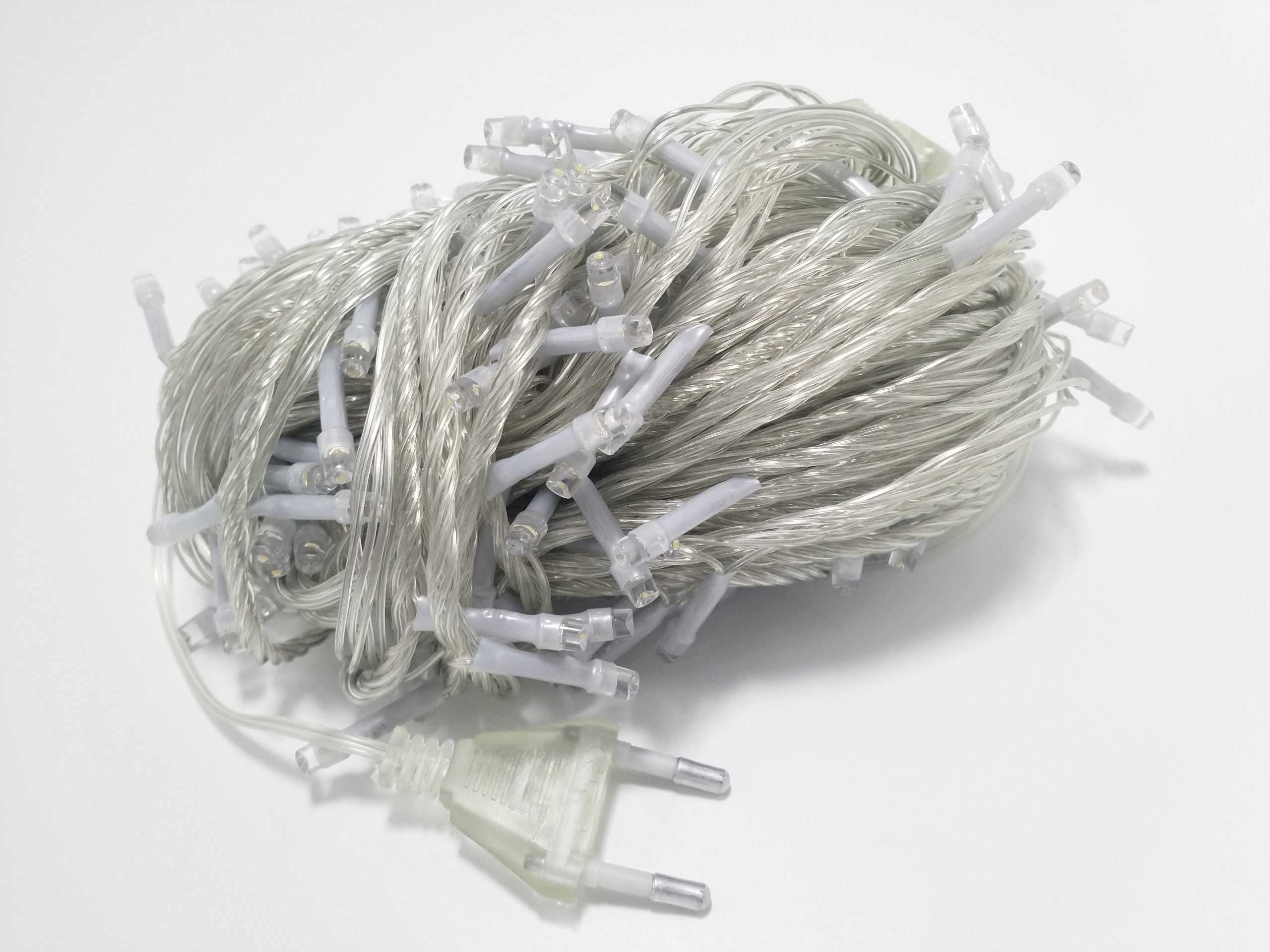 Đèn led dây trang trí sân vườn, cây cảnh 200 bóng ánh sáng vàng