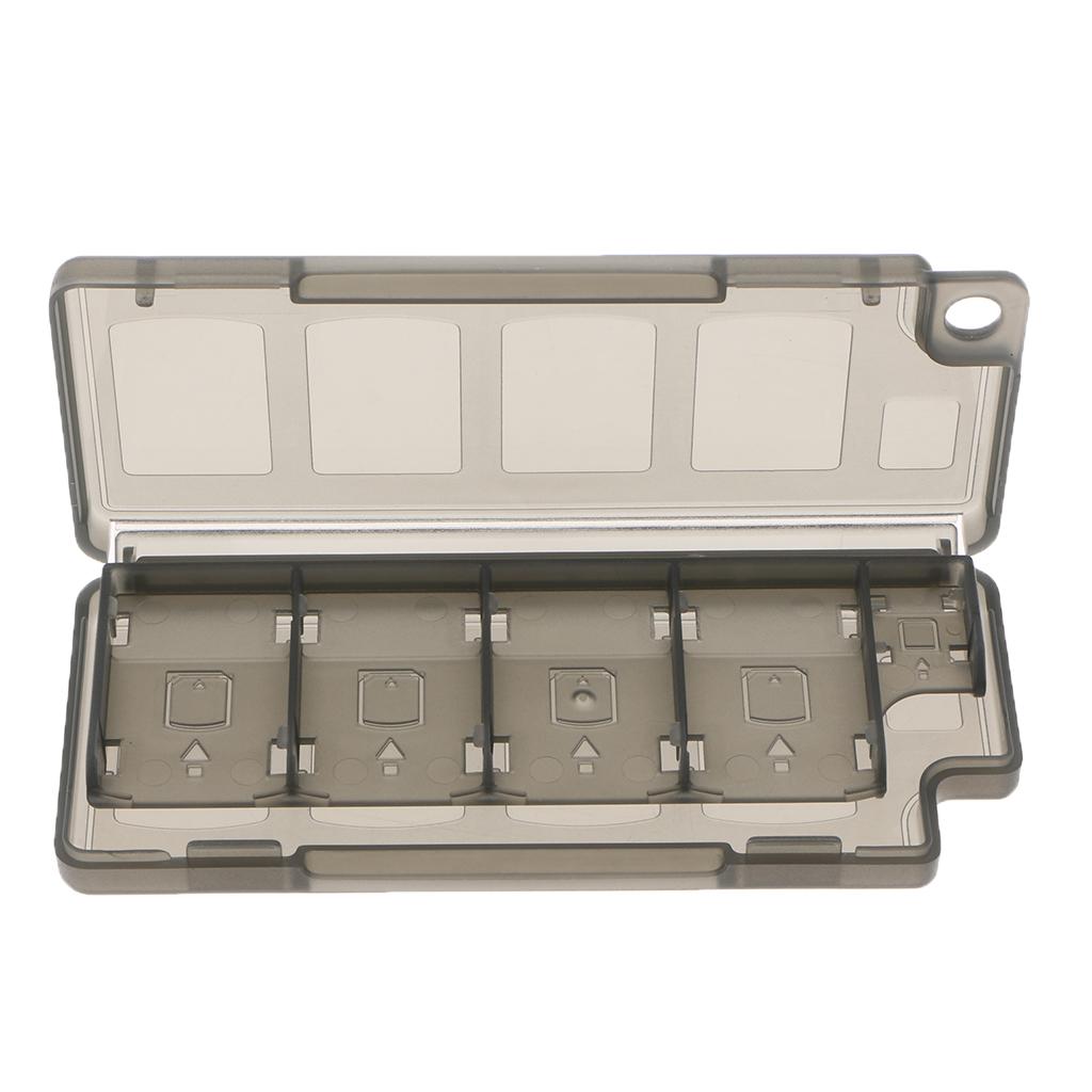 2 Pcs Game Card Holder 10 In 1 Storage Box Case For Switch