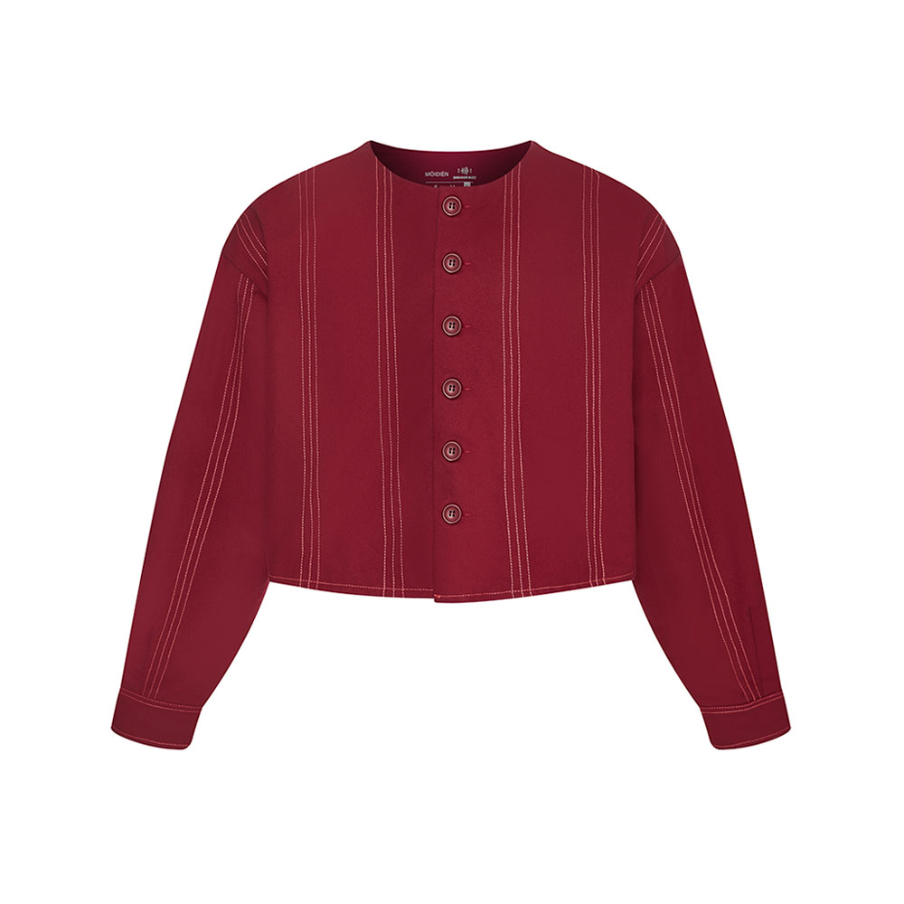 BUZZ /+84/ x MÔI ĐIÊN CROPPED JACKET – ÁO KHOÁC PHI GIỚI TÍNH MD22401_063