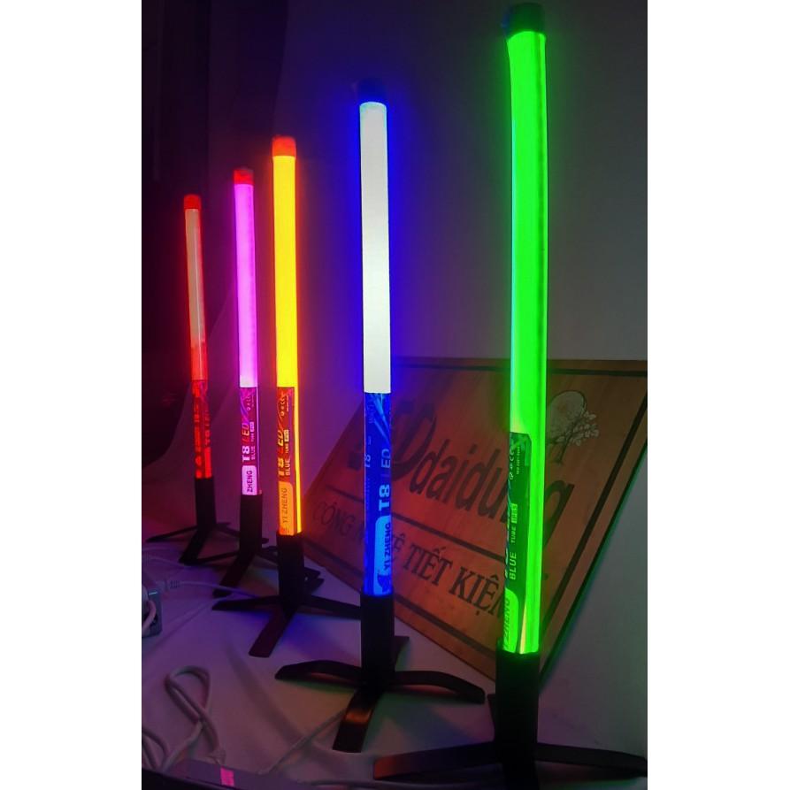 Đèn tuýp màu bóng led 1m2 nối dây 1m