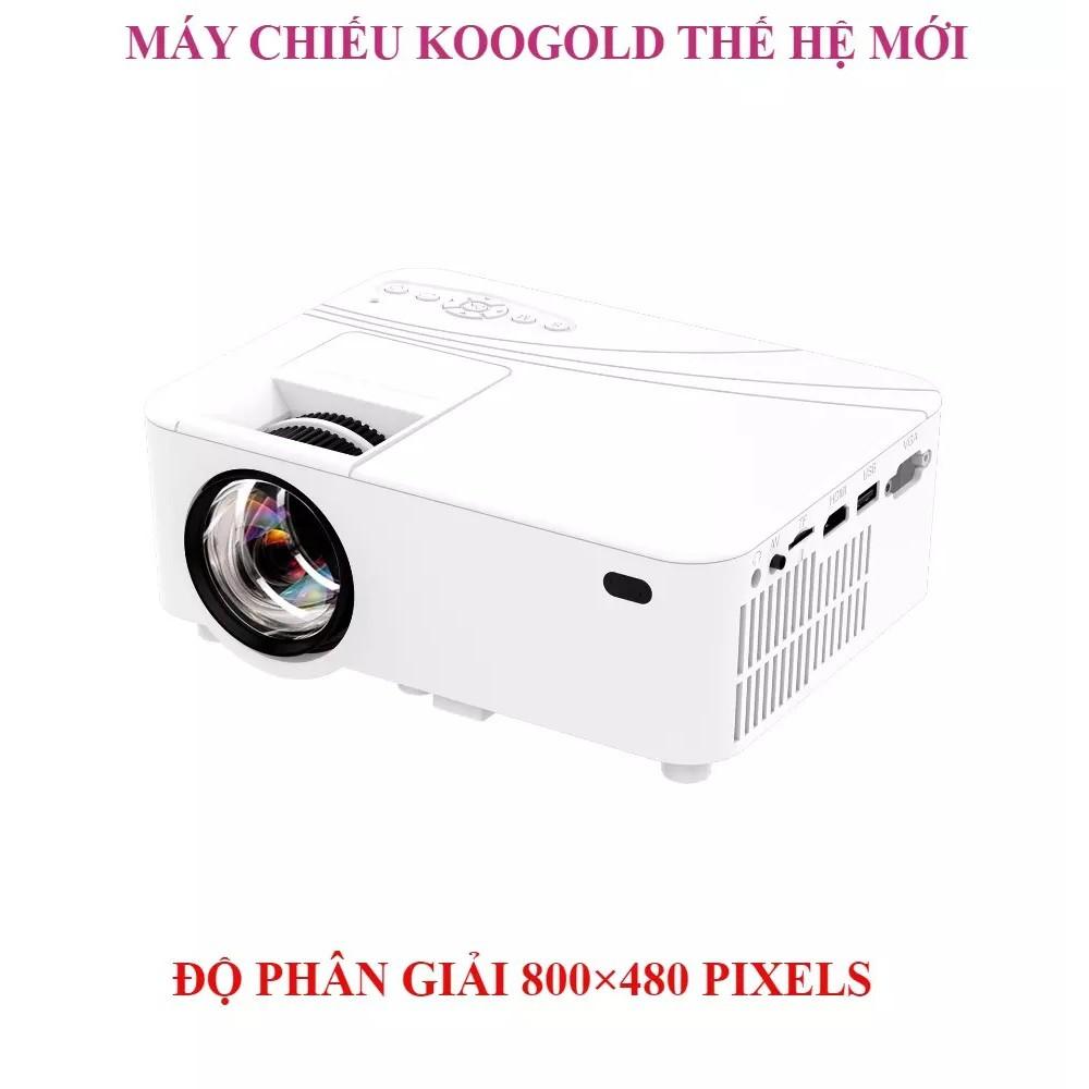 Máy Chiếu Mini KOOGOLD Smart LED Projector Full HD 1080p Support Max 60 inch