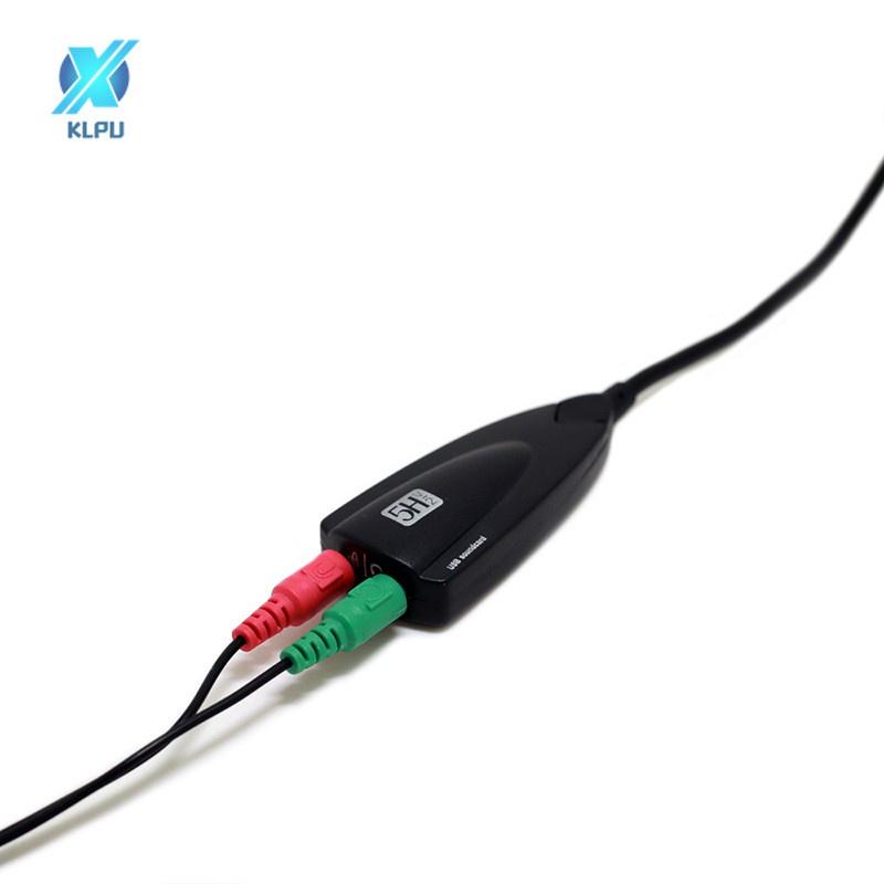 USB âm thanh 5HV2 - chuyển đổi từ cổng USB ra cổng âm thanh 3.5