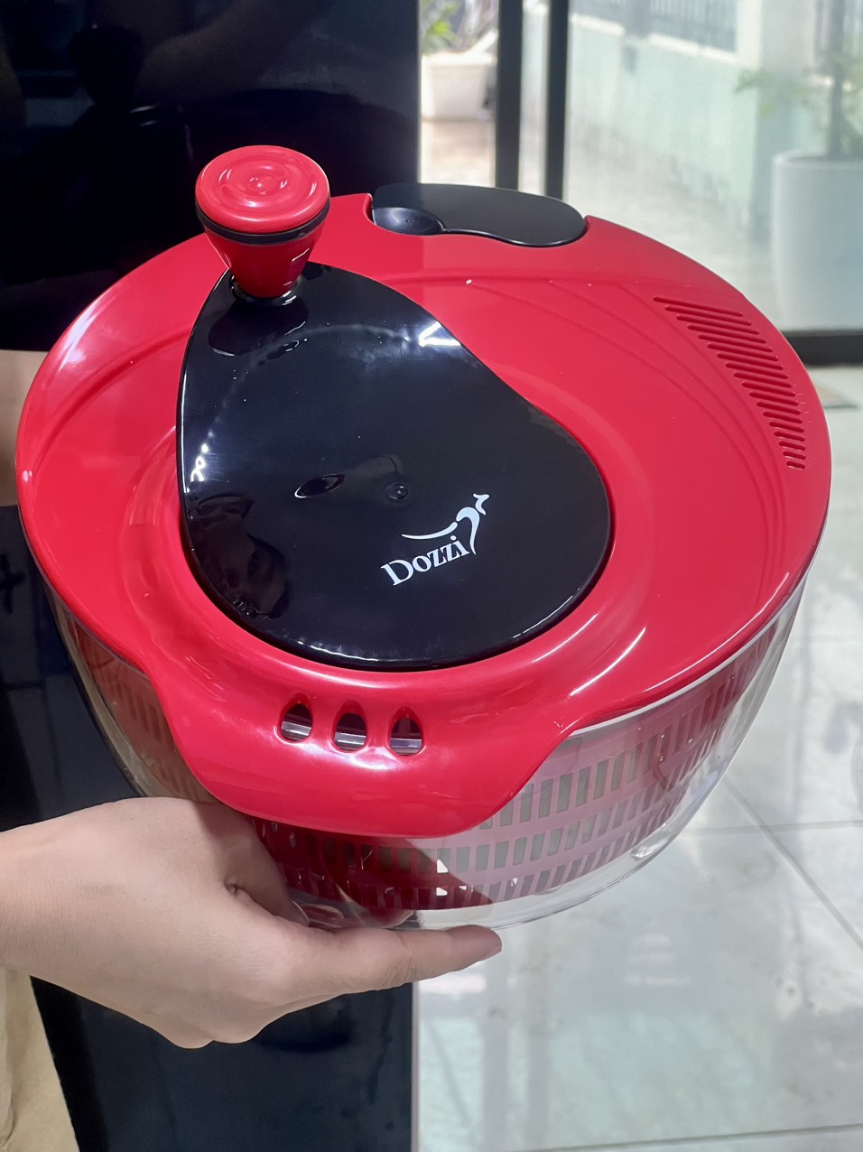 Rổ Quay Rau Li Tâm Thông Minh Dozzi 3 in 1 DZA689R - Thương Hiệu Úc, Hàng Chính Hãng