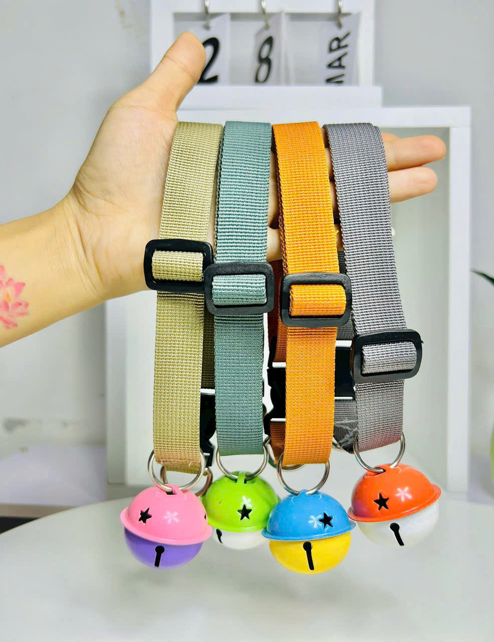 VÒNG CỔ CHUÔNG TO DỄ THƯƠNG TỪ 1-20KG DÀNH CHO THÚ CƯNG CHÓ MÈO