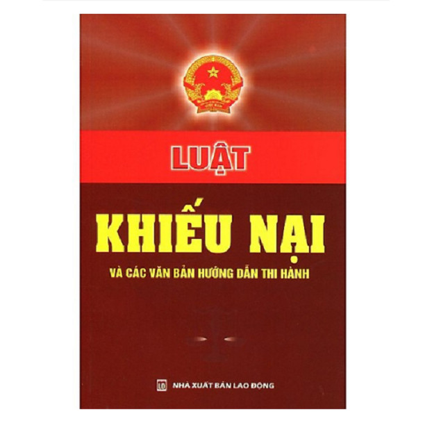 Sách - luật khiếu nại và văn bản hướng dẫn thi hành