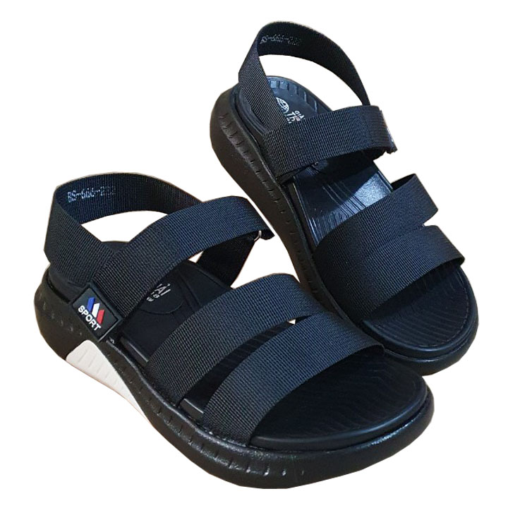 Giày Sandal Nữ Đế Bằng Chính Hãng Trường Hải XDN155 Quai Dù Mềm Mại Cá Tính Chiều Cao 4.5cm