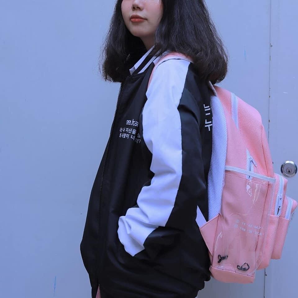 Áo Khoác Dù Nam Nữ Unisex - Áo Khoác Jacket Bombers Sọc Tay - LP.STORE