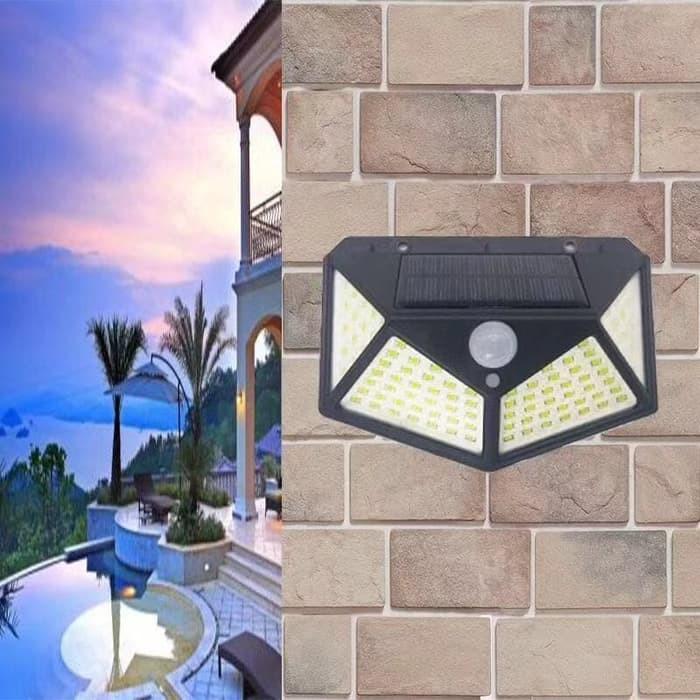 RẺ VÔ ĐỊCH Đèn LED năng lượng mặt trời chống nước cảm biến chuyển động