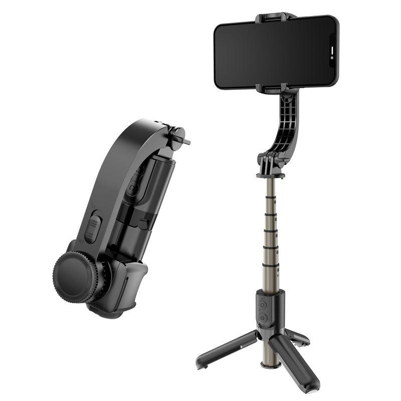 Gậy selfie chống rung một trục tốt nhất cho điện thoại di động Giá ba chân gimbal video phát sóng trực tiếp Bluetooth chống rung tất cả trong một