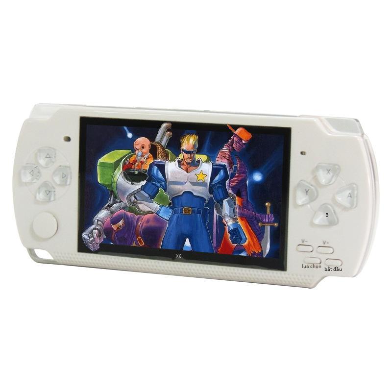 Giá Đặc Biệt X6 Máy Chơi Game Cầm Tay PSP Phiên Bản Thông Thường Màn Hình Màu Tiếng Anh Trẻ Em Cầm Tay Quà Tặng Tùy Chỉnh Sản Xuất