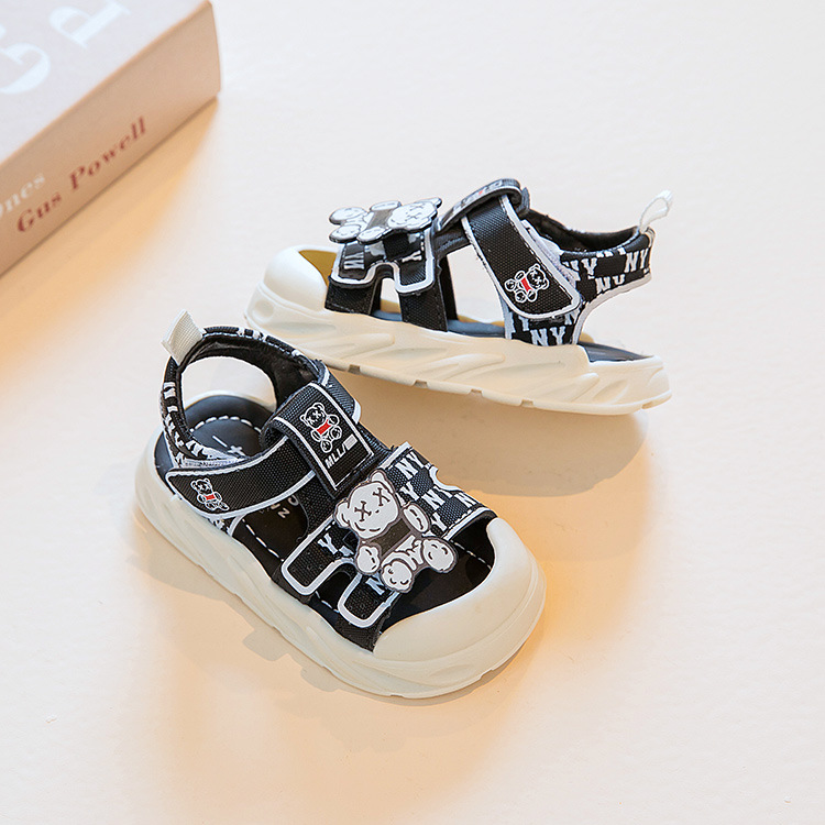 Giày Sandal quai hậu cho bé trai, giày tập đi siêu nhẹ, chống trơn trượt – GSD9105