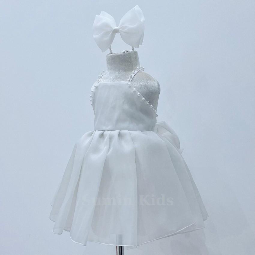 Đầm công chúa cho bé gái mẫu váy công chúa bé gái yếm xòe đẹp cho bé yêu - TẶNG KÈM NƠ CÀI TÓC