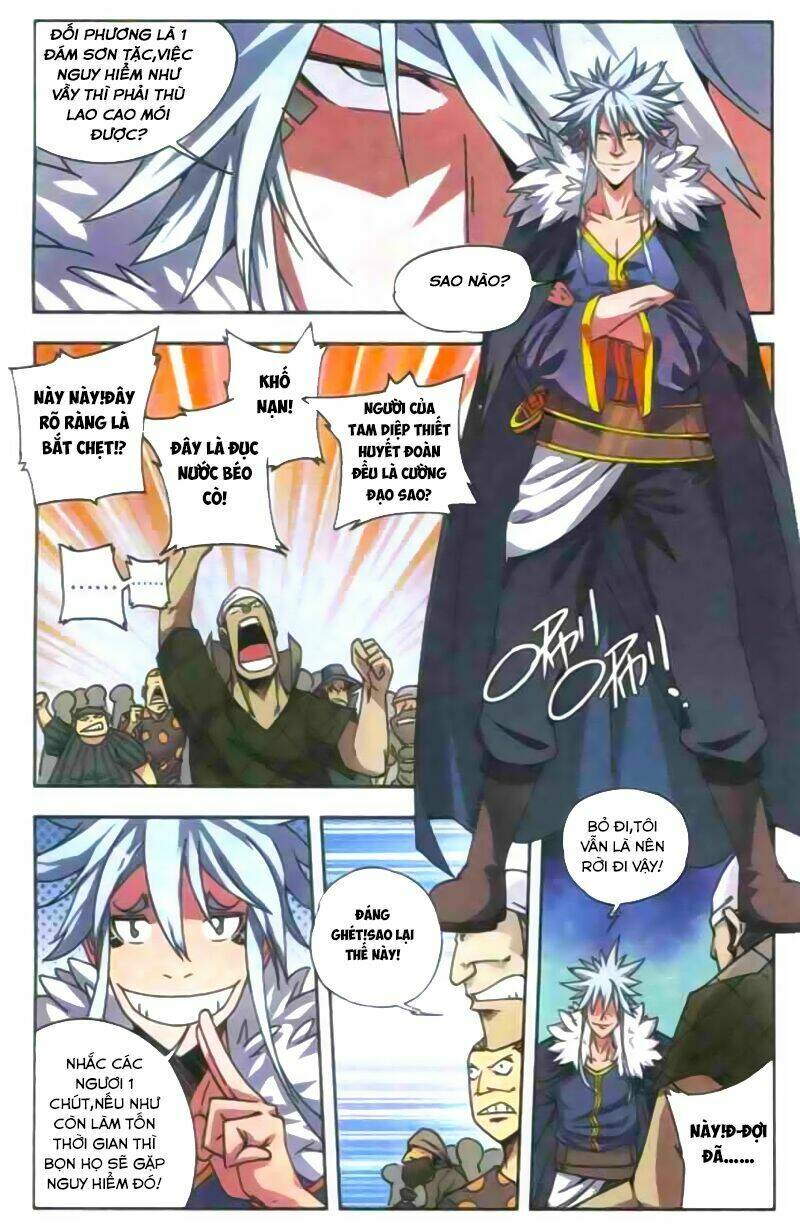 thiết huyết tam diệp đoàn chapter 1 18