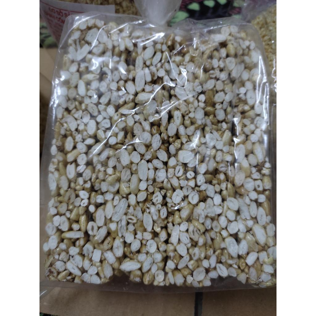 Bánh bỏng phên gạo bánh cốm mật mía món quà tuổi thơ gói 100gr (6 miếng)