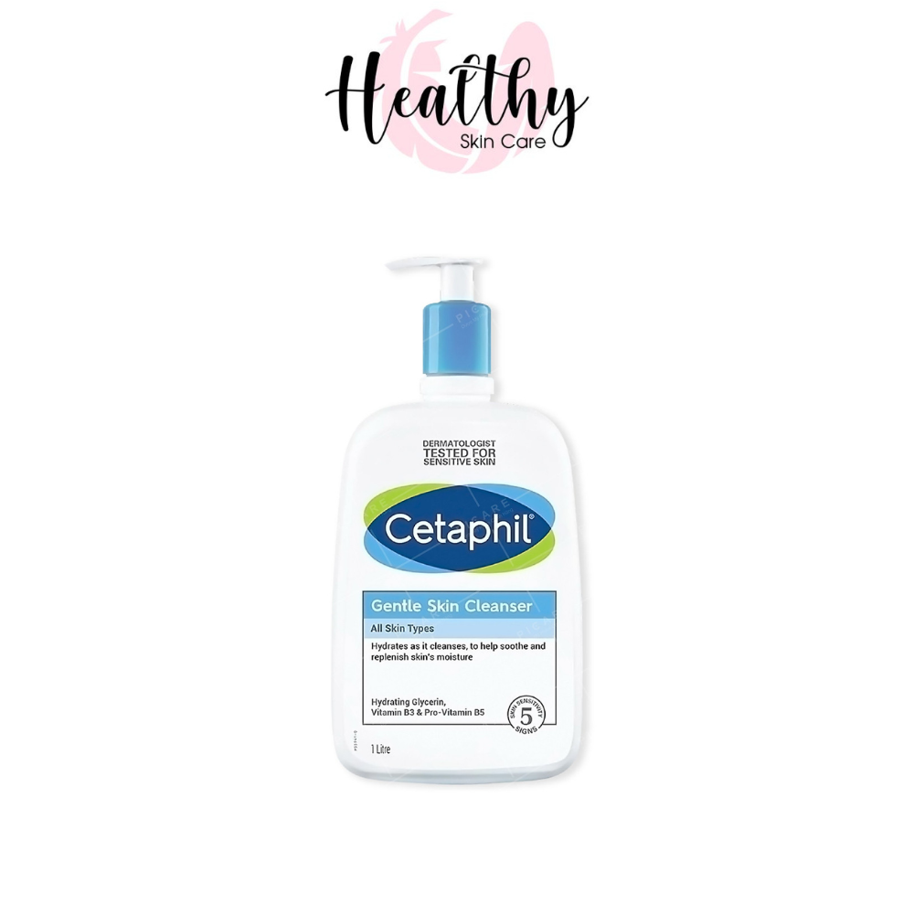 Sữa rửa mặt dịu lành cho da nhạy cảm Cetaphil Gentle Skin Cleanser 1000ml