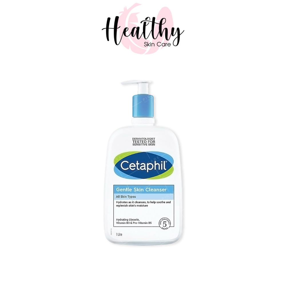 Sữa rửa mặt dịu lành cho da nhạy cảm Cetaphil Gentle Skin Cleanser 1000ml 