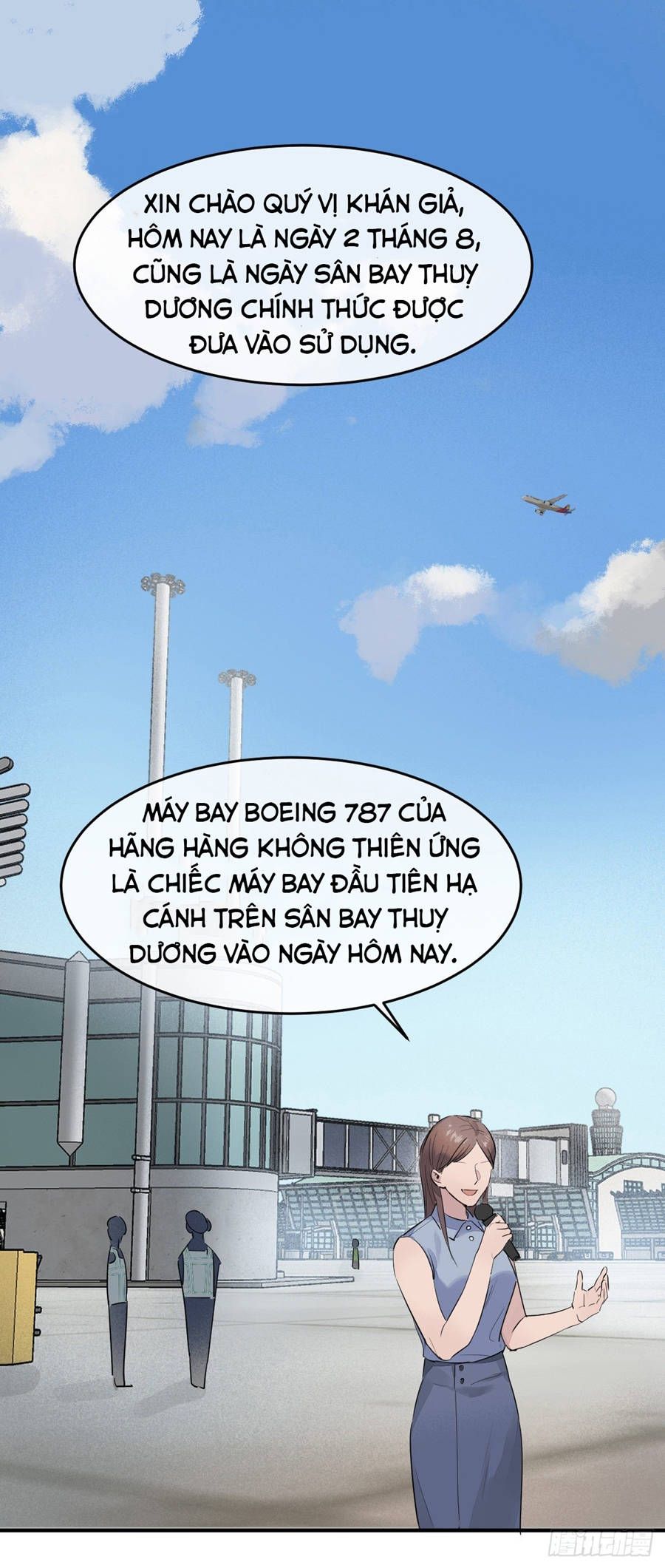 bay qua trời xanh chapter 13 2