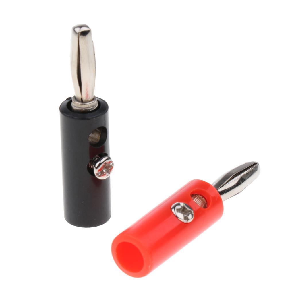 4mm 5 Pcs   and 5 Pcs   Connectors Adapter