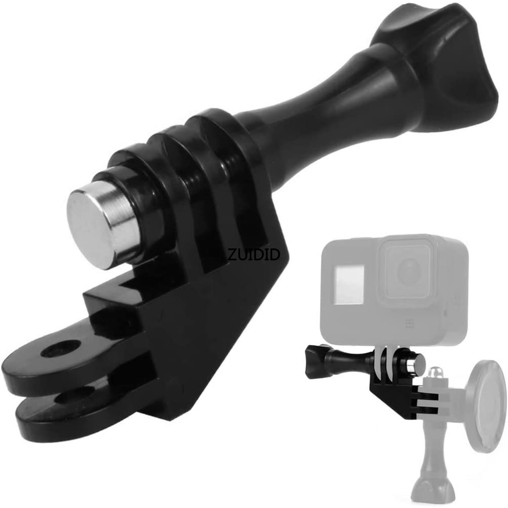 2 Chiếc 90 Độ Bộ Chuyển Đổi Hướng Điều Chỉnh Xoay Cánh Tay Đa Chuyển Đổi Khuỷu Tay Chân Máy Cho GoPro Hero 10 9 8 7 Camera Hành Động