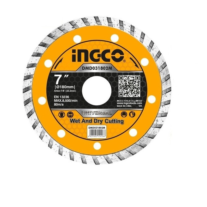 Đĩa cắt gạch đa năng 180 x 22.2mm INGCO DMD031802M