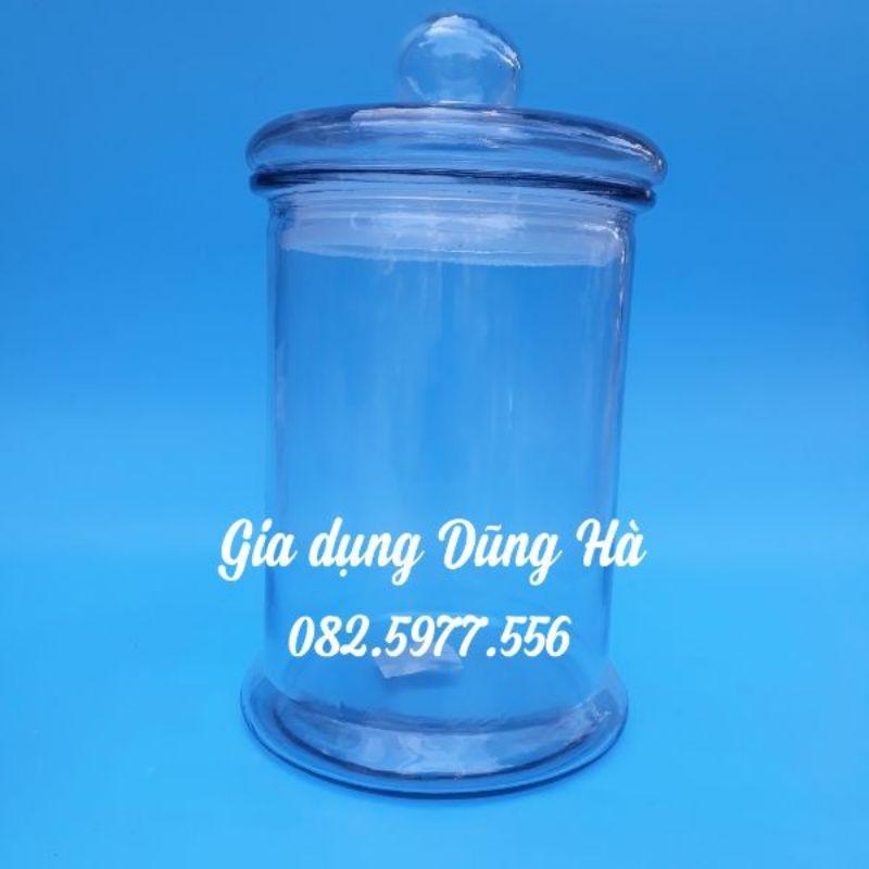 Trụ thủy tinh cao cấp 12 lít  (Trắng)