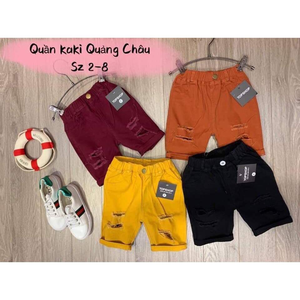 Quần kaki bé trai