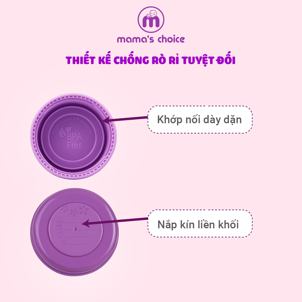 Nắp Bình Sữa Mama's Choice, Tương Thích Với Bình Trữ Medela, Spectra, Avent, Unimom, Rozabi, Cimilre, Fatz, Ameda, Dr. Brown, Real Bubee,BioHealth