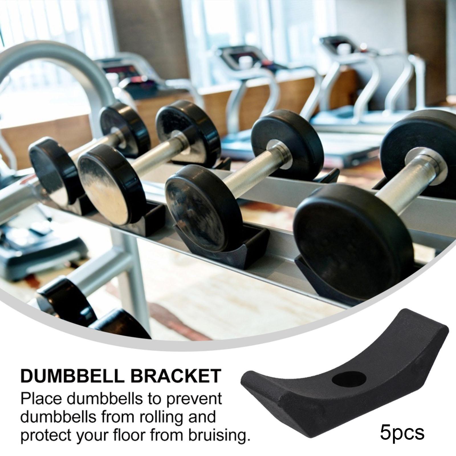 5x Dumbbell Saddles Dumbbell Holder Replacement  for Dumbbell Rack