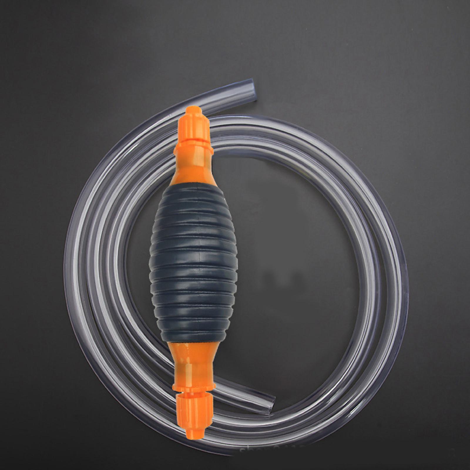 Portable Manual Fuel Transfer Pump DIY Cut Pipe Fuel Delivery Pump for Gasoline