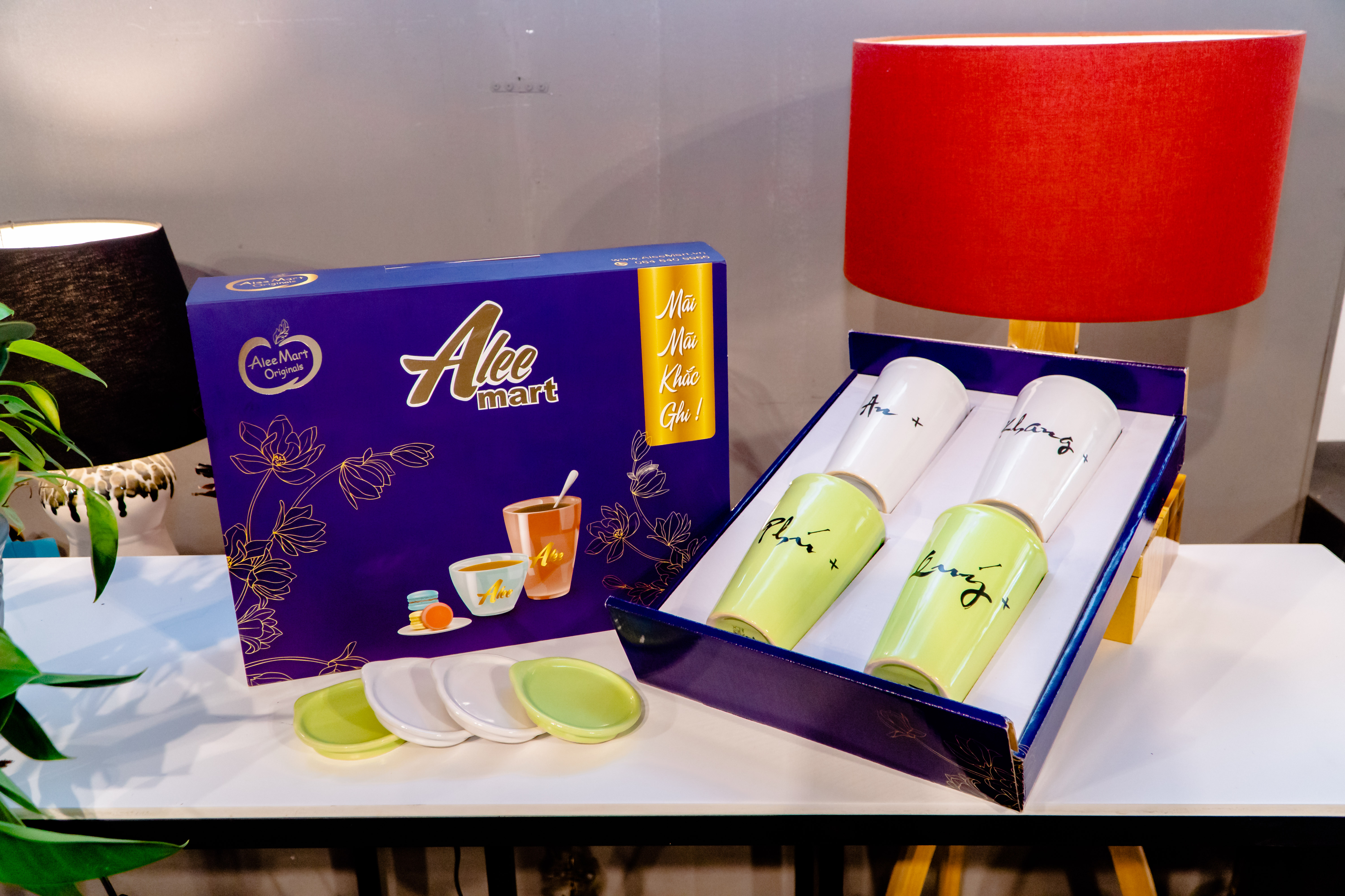 BỘ 4 LY KHẮC TÊN 450 ML + HỘP ĐỰNG