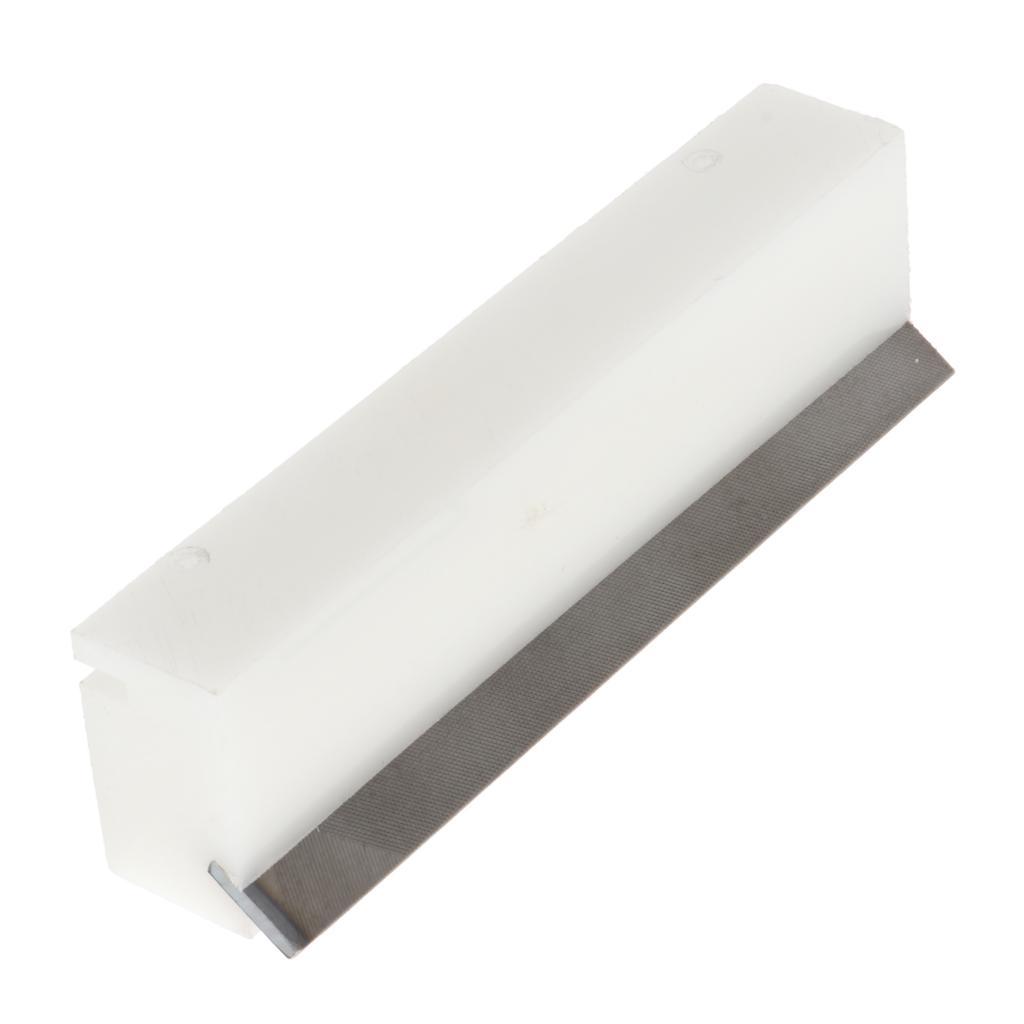Guitar Fret Beveling File Fret End Bevel Tool with File Luthier Tool Maintenance Accessory for Guitar Luthiers Supplies
