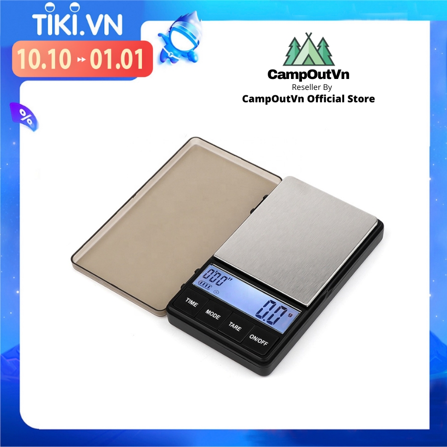 Cân điện tử Mini Pocket dùng cho máy pha cà phê Espresso campoutvn A482