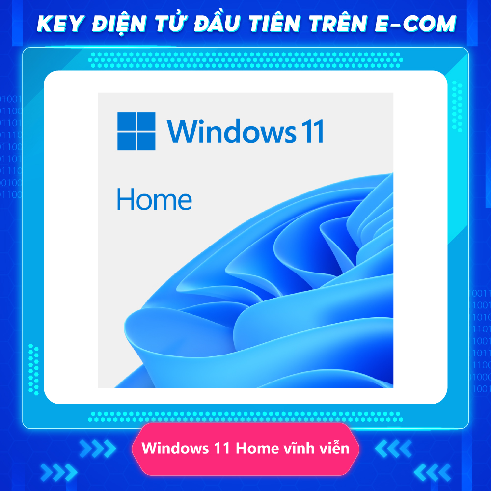 [ KEY GIA HẠN hoặc MUA MỚI ] KEY ĐIỆN TỬ Phần mềm Microsoft Windows Home 11 64bit (KW9-00664) | Dùng vĩnh viễn | Dành cho 1 thiết bị